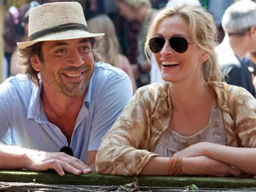 Bardem y Roberts en 'Come, reza, ama' Bardem y Roberts en 'Come, reza, ama'
