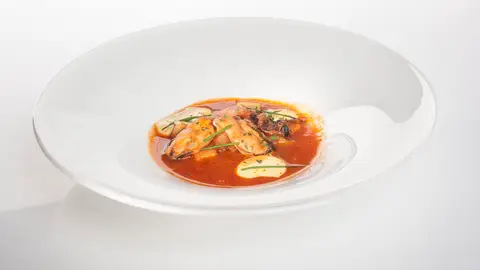 Patatas guisadas con mejillones Patatas guisadas con mejillones
