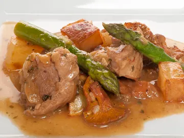 Fricasé de cordero Fricasé de cordero