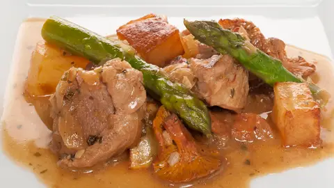 Fricasé de cordero Fricasé de cordero
