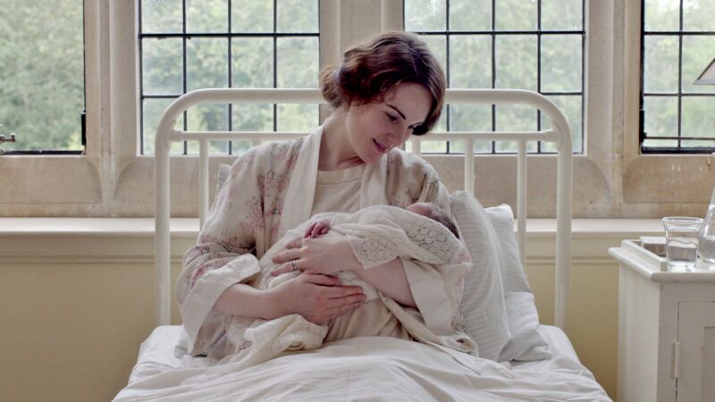 Nacimiento y muerte en Downton Abbey
