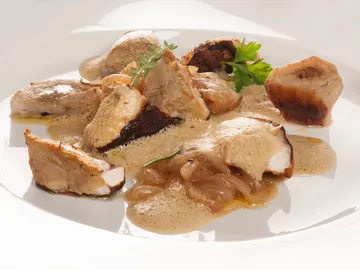 Hongos al horno con un toque de humo Hongos al horno con un toque de humo