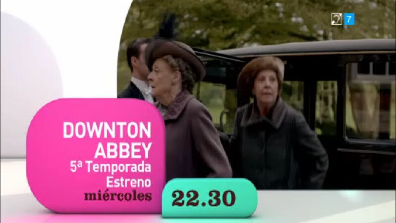 El miércoles, a las 22:30 horas, estreno de la quinta temporada de 'Downton Abbey' 