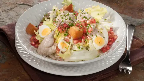 Ensalada de codorniz Ensalada de codorniz