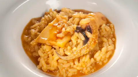 Arroz meloso de sepia y chipirones Arroz meloso de sepia y chipirones