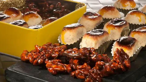 Flan de turrón Flan de turrón