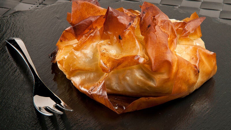 Tourtière de bacalao