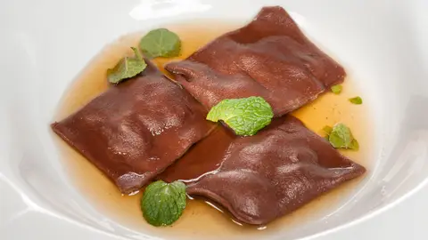 Raviolis dulces y especiados Raviolis dulces y especiados