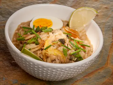 Arroz caldo filipino Arroz caldo filipino