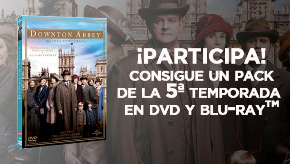 5ªTemporada de Downton Abbey en DVD