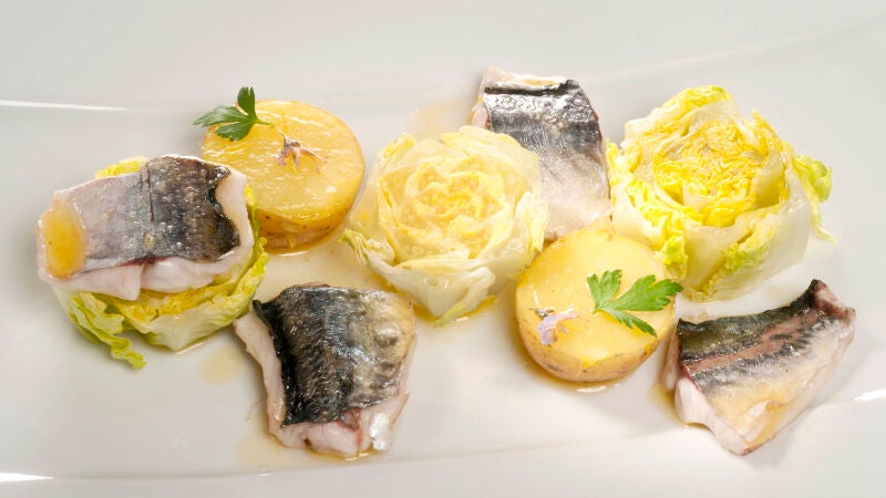 Ensalada de chicharro y patata