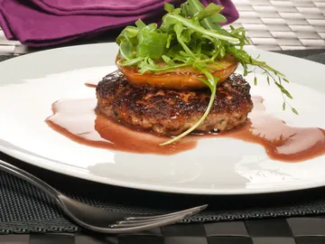 Hamburguesa de foie al plato Hamburguesa de foie al plato