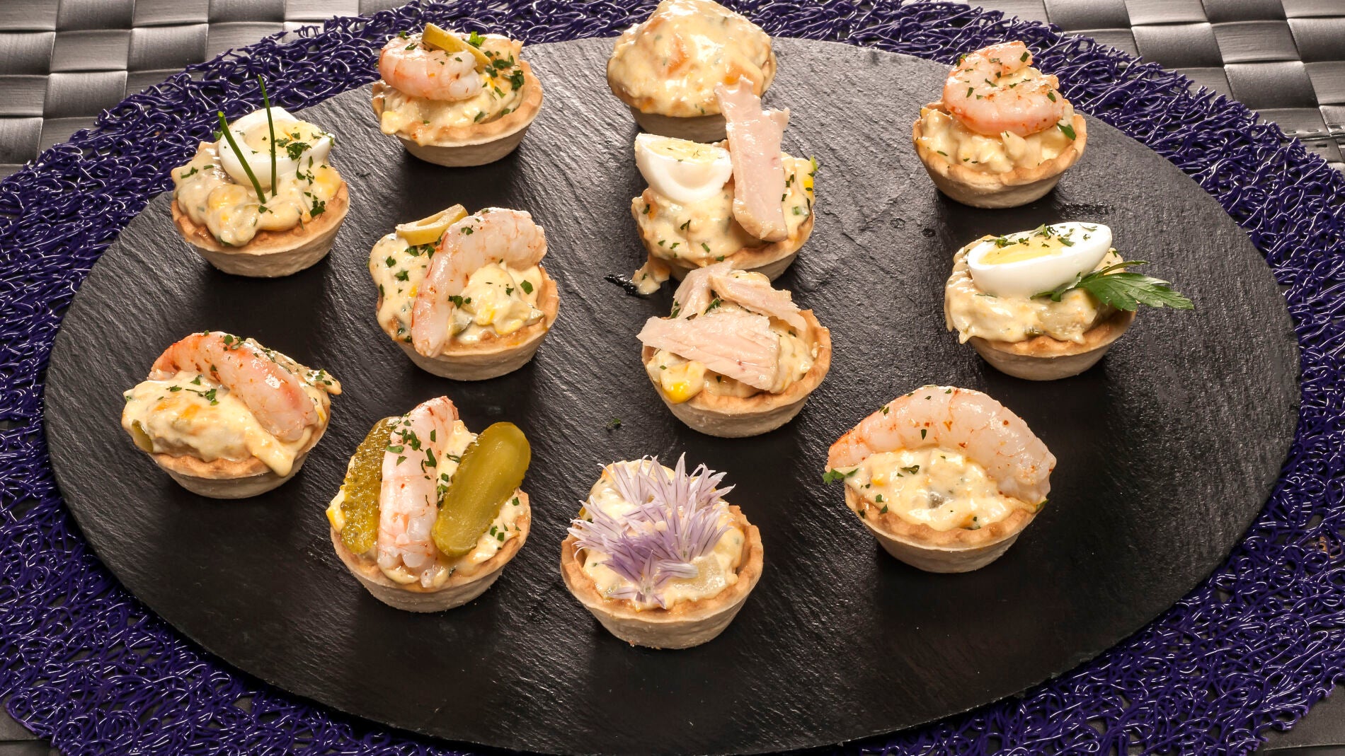 Tartaletas de ensaladilla
