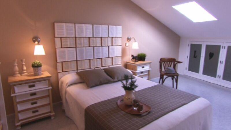 Un vestidor boscoso y dos dormitorios reciclados en 'Mi casa como nueva'