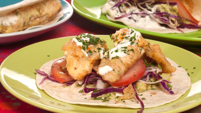 Fish tacos de San Diego