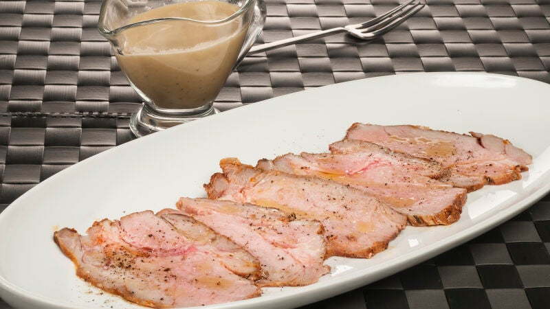 Lomo a la mostaza