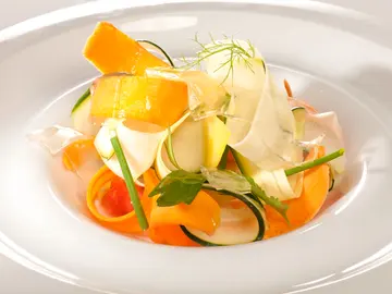 Ensalada de hinojo y vainilla Ensalada de hinojo y vainilla