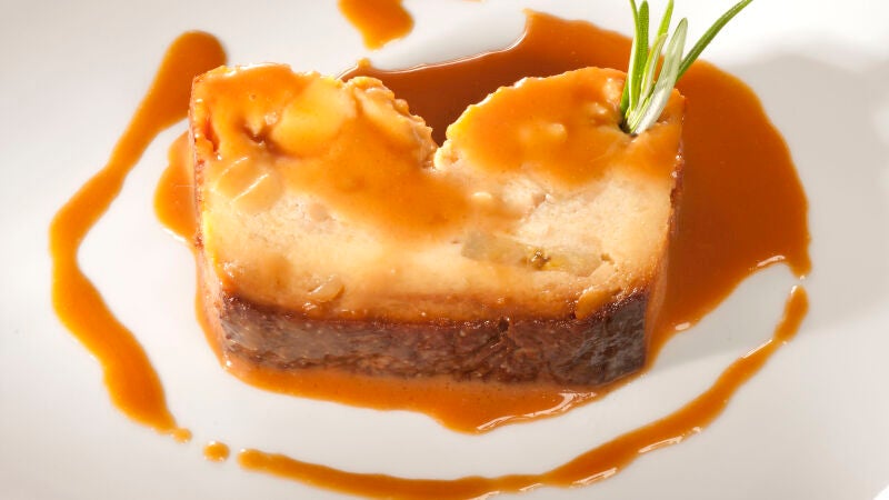 Budin de plátano