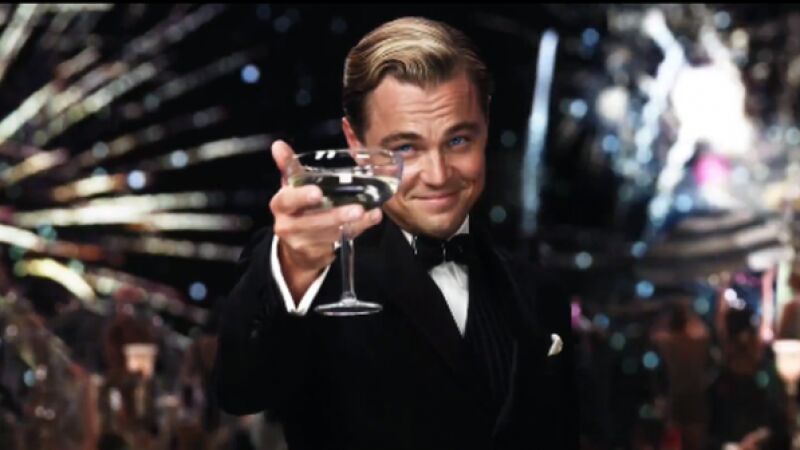  Leonardo Dicaprio es El gran Gatsby