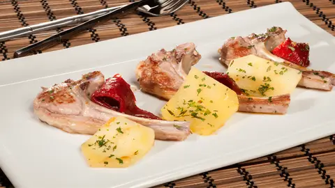 Chuletillas de cordero Chuletillas de cordero