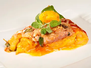 Tortilla pizza de verano Tortilla pizza de verano