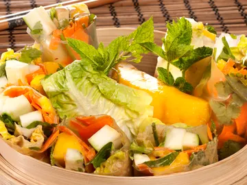 Rollitos vietnamitas Rollitos vietnamitas