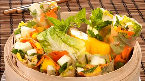 Rollitos vietnamitas Rollitos vietnamitas