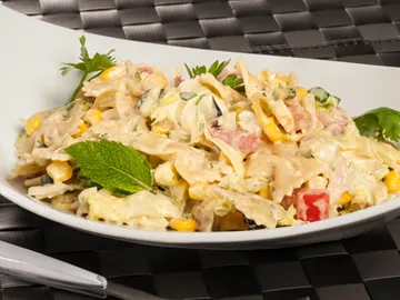 Cocina con Bruno. Ensalada de pasta y curry Cocina con Bruno. Ensalada de pasta y curry