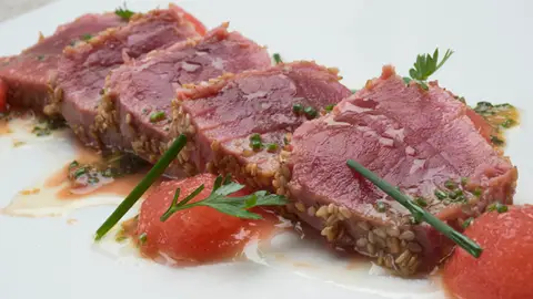 Tataki de atún, Cocina con Bruno Tataki de atún, Cocina con Bruno