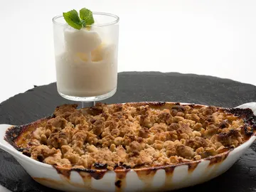 Crumble de ciruelas Crumble de ciruelas