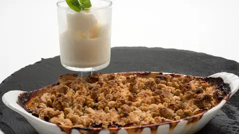 Crumble de ciruelas Crumble de ciruelas