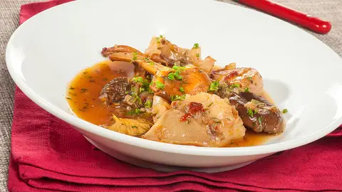 Setas y bacalao Setas y bacalao