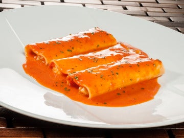 Canelones de pescado