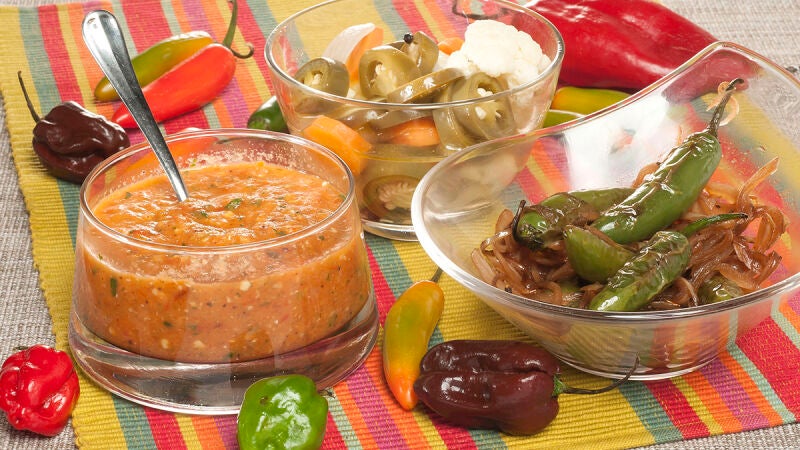 Picantes sabrosos mexicanos