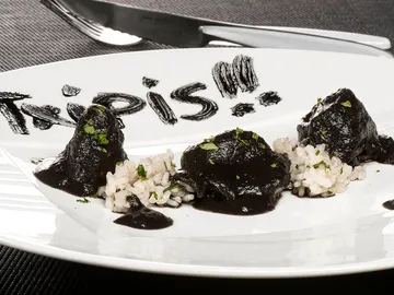 CHipirones en su tinta a nuestra manera CHipirones en su tinta a nuestra manera