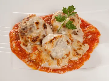 Albóndigas gratinadas Albóndigas gratinadas