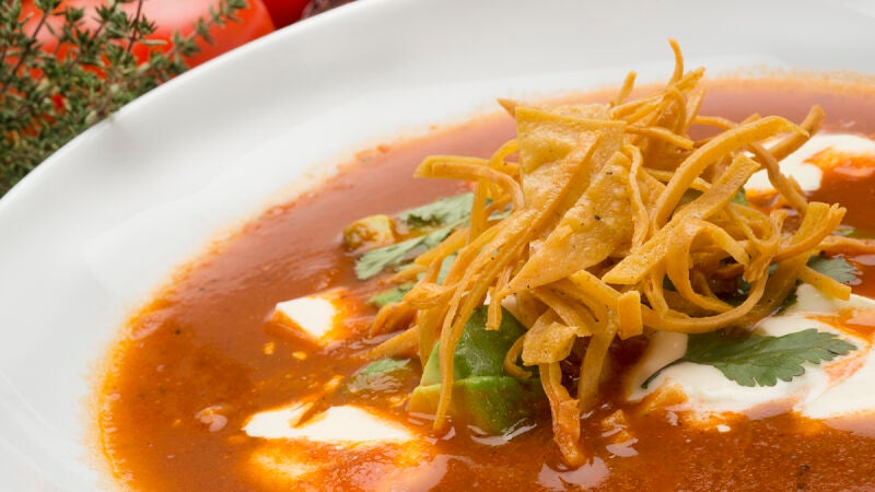 Sopa azteca