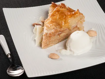 Tarta de manzana y azahar Tarta de manzana y azahar