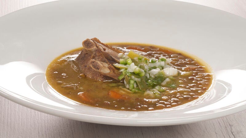 Lentejas con costilla