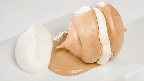 Merengue de café y mantequilla Merengue de café y mantequilla