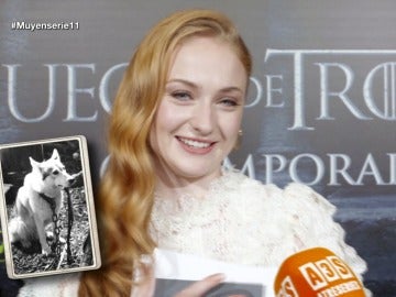 Shophie Turner en 'Muy en serie' Shophie Turner en 'Muy en serie'