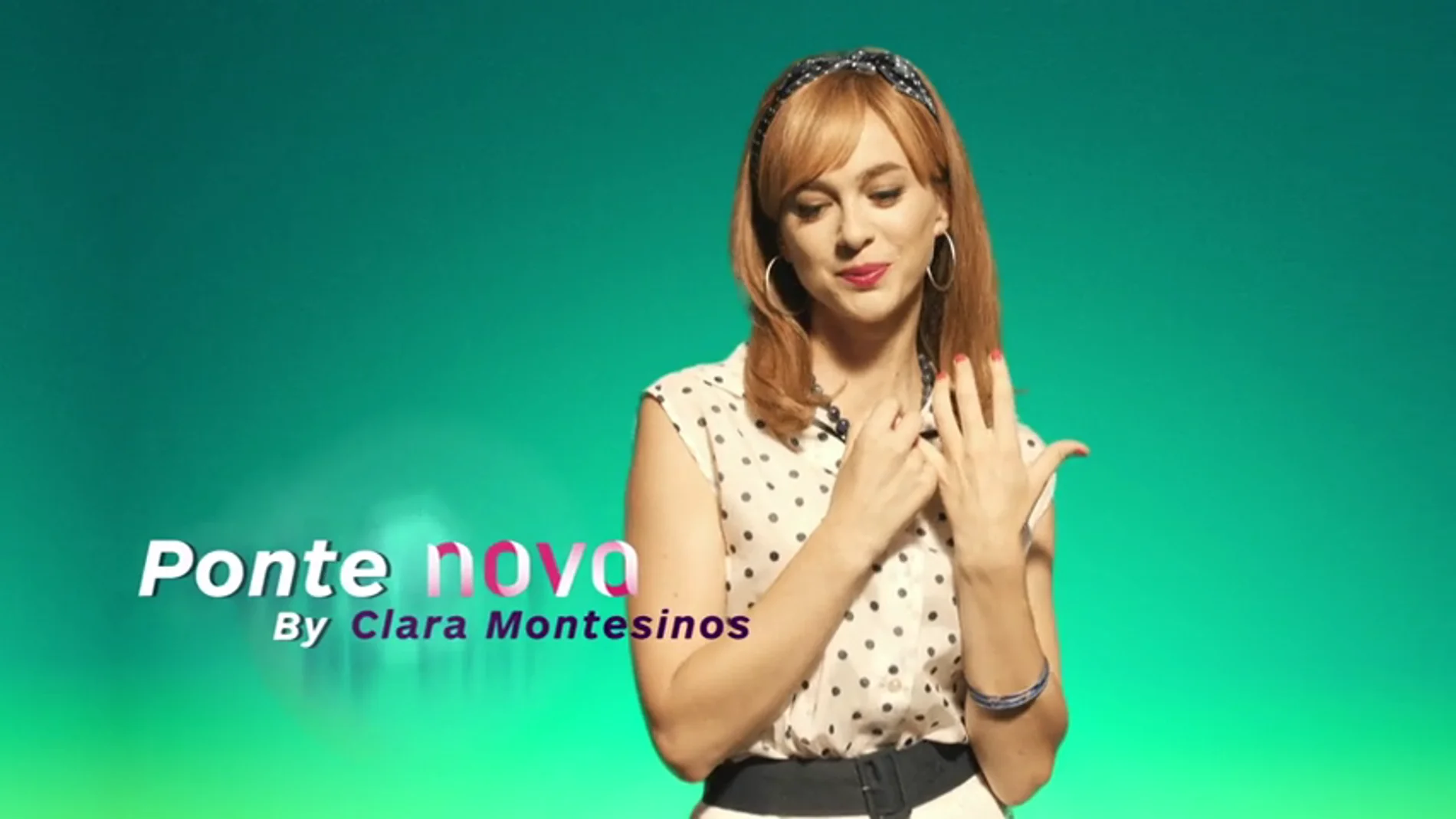 Frame 1.086128 de: Ponte Nova con Clara Montesinos, ponte a sentir con 'Velvet'