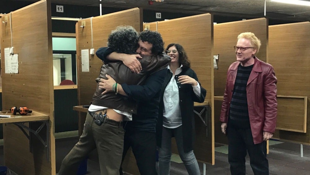 El emotivo reencuentro de 'Los Hombres de Paco'