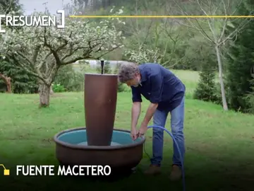 Frame 76.838095 de: Una fuente macetero hecha con neumáticos viejos Frame 76.838095 de: Una fuente macetero hecha con neumáticos viejos