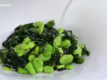 Frame 330.92865 de: Habas con algas, germinados y jengibre Frame 330.92865 de: Habas con algas, germinados y jengibre