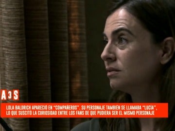 ¿Interpretó Lola Baldrich al mismo personaje en 'El Internado' y 'Compañeros'? ¿Interpretó Lola Baldrich al mismo personaje en 'El Internado' y 'Compañeros'?