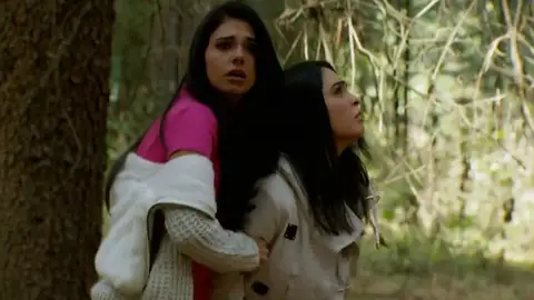 Brigitte y Natalia logran escapar del secuestro de Rodrigo Brigitte y Natalia logran escapar del secuestro de Rodrigo