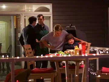 A gift wrapped Christmas  A gift wrapped Christmas