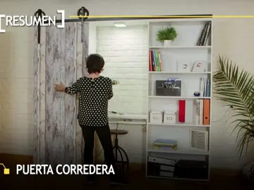 En Bricomanía ten enseñamos a hacer una puerta corredera sin hacer obras En Bricomanía ten enseñamos a hacer una puerta corredera sin hacer obras