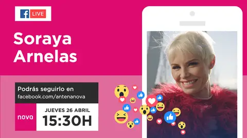 Facebook live con Soraya Nova